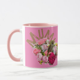 Caneca Mãe! Flores