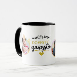 Caneca MÃE FUNNA COTA MUG de fotos - Tendência divertida