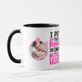 Caneca MÃE FUNNA COTA MUG de fotos - Tendência divertida