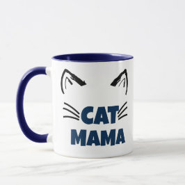 Caneca Mãe gata, amante de estimação da mamãe Cat Mama Mu