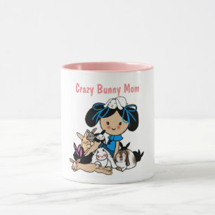 Caneca MÃE MÃE MAIS BUNNY - Foster do resgate do coelho