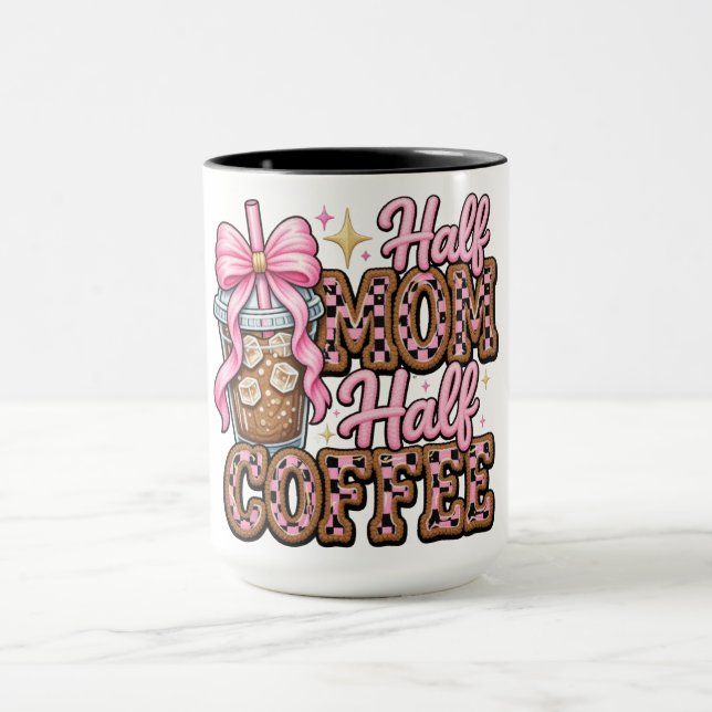 Caneca Mãe Meio Engraçada/Café (Centro)