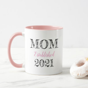 Caneca Mãe (personalizável) Estabelecida 2018 Mug