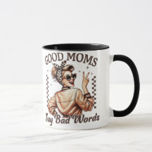 Mãe Sassy Mug - Boas Mães Dizem Más Palavras