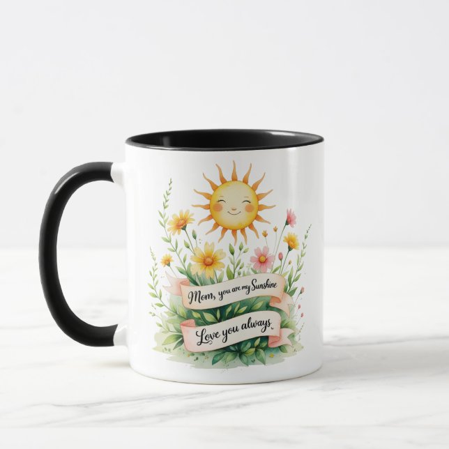 Caneca Mãe, Você É Meu Sol - Combo Mug (11Oz) (Esquerda)