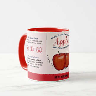 Caneca Mãe World Class Apple Love Jam Mug
