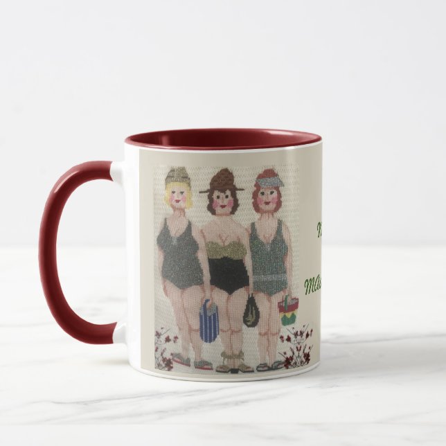 CANECA MÃES SÃO MARAVILHOSOS DIAS DE AS MÃES TEXTUALMENTE (Esquerda)