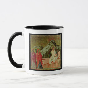 Caneca Maesta: Os três Maries no túmulo do cristo