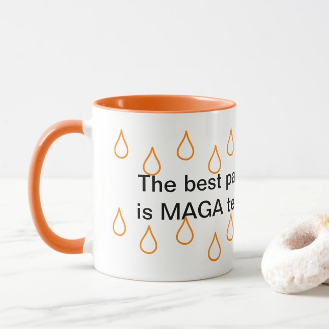 Caneca MAGA Lágrimas 11oz Combo Mug (Com Donut)