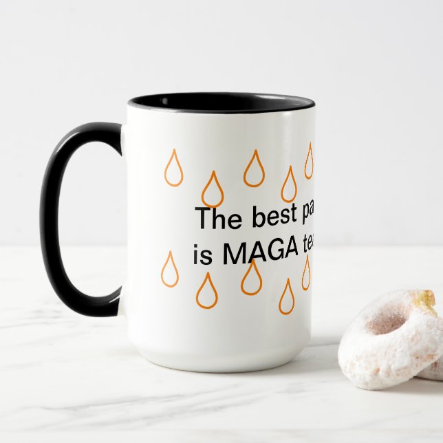 Caneca MAGA Lágrimas Combo Mug De 15oz (Com Donut)