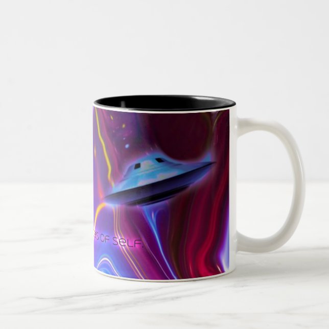 Caneca magenta da dimensão do UFO (Direita)