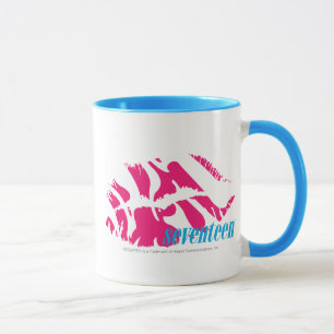 Caneca Magenta da zebra