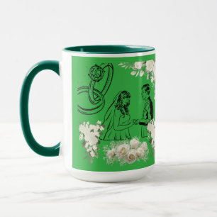 Caneca Magia de voto sem fim kelly verde