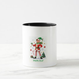 Caneca “Magia do Papai Elfo em Cada Golinho”