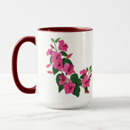Caneca Magia Floral Bela Personalizada