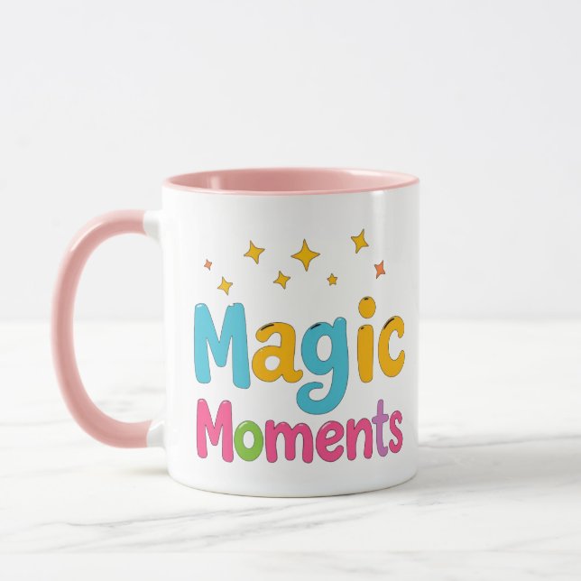 Caneca magic moment mug, for me cup, inspirational mug (Esquerda)