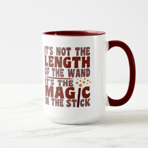 Caneca MAGIC WAND mug - escolha estilo e cor