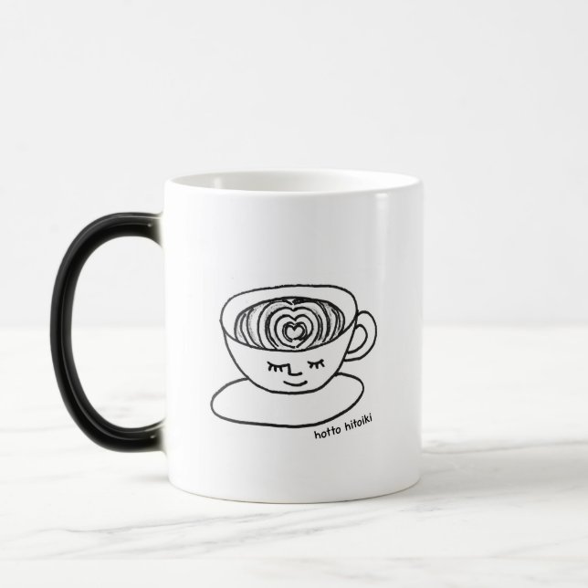 Caneca Mágica マグカップ hotto hitoiki (Esquerda)