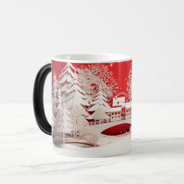 Caneca Mágica 3D-Christmas