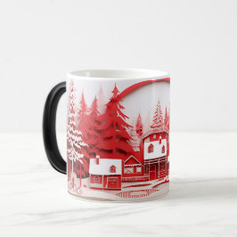 Caneca Mágica 3D-Christmas