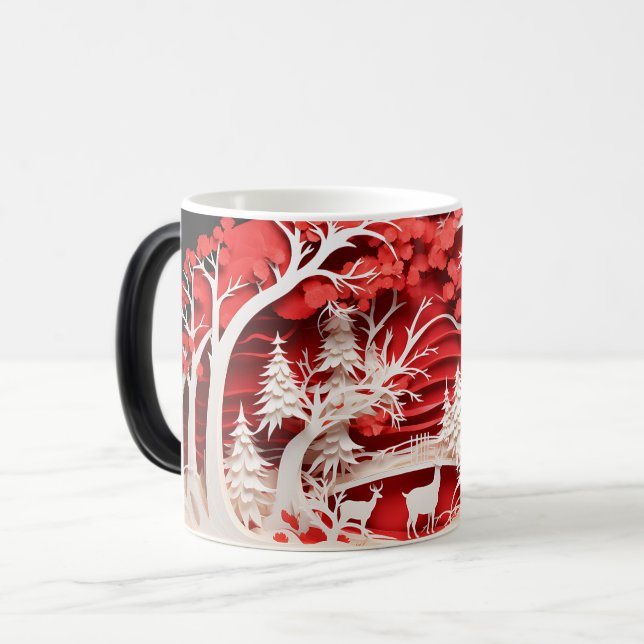 Caneca Mágica 3D-Christmas