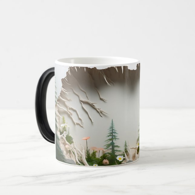 Caneca Mágica 3D Landscape  (Frente Esquerda)