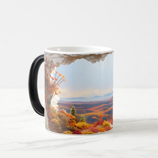 Caneca Mágica 3D Landscape  (Frente Esquerda)