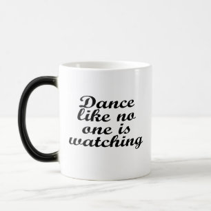 Caneca Mágica A dança como ninguém está olhando