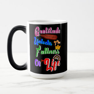 Caneca Mágica A Gratidão Libera A Totalidade Da Vida