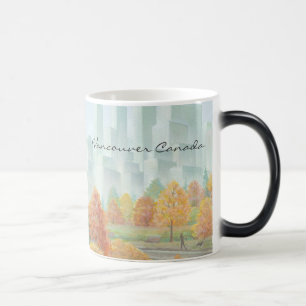 Caneca Mágica A lembrança Morfing de Vancôver coloca vidros da