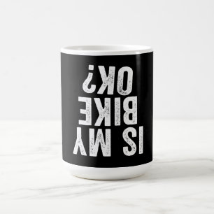 Caneca Mágica A Minha Bicicleta Está Bem Engraçada Presente Para