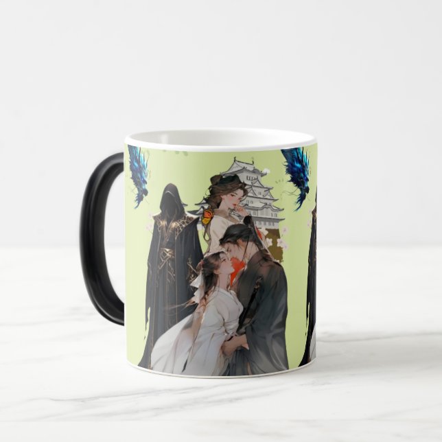 Caneca Mágica A Mug do Café do Mundo Kaelithian (Frente Esquerda)