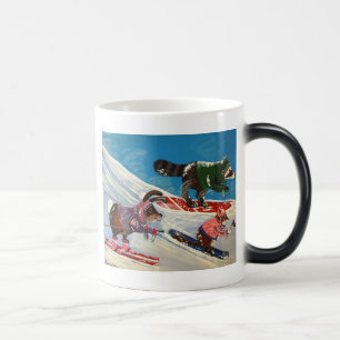 Caneca Mágica A Senhora Elizabeth Esqui Equipe