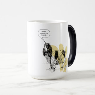 Caneca Mágica A Vida é Mais Agradável com um Cão ao Seu Lado
