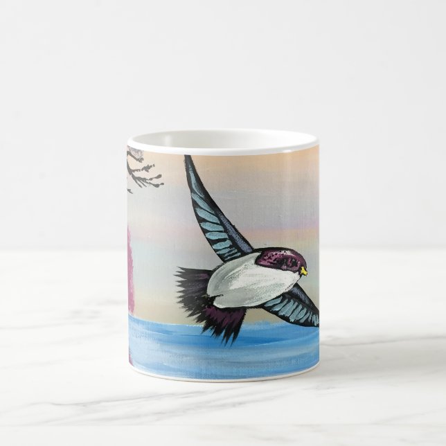 Caneca Mágica A Vista Pássaros (Centro)