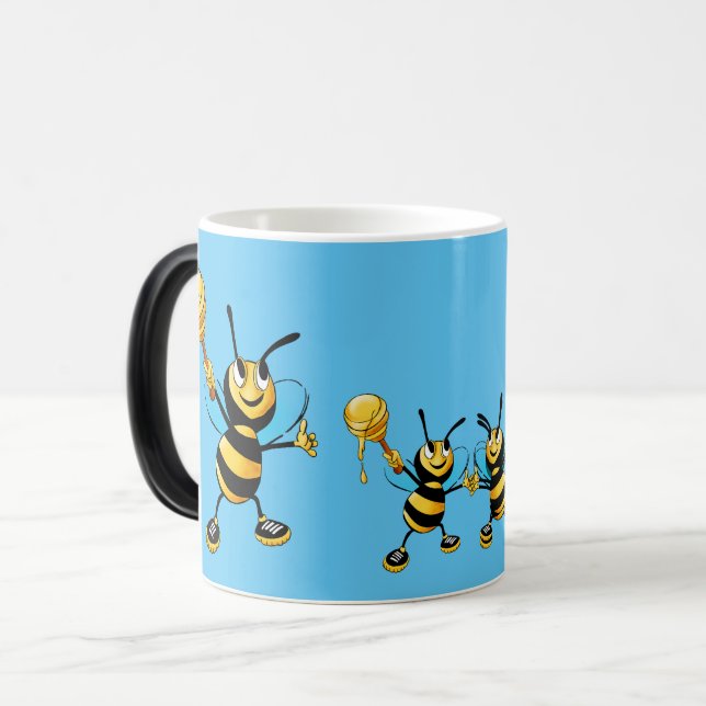 Caneca Mágica Abelha (Frente Esquerda)