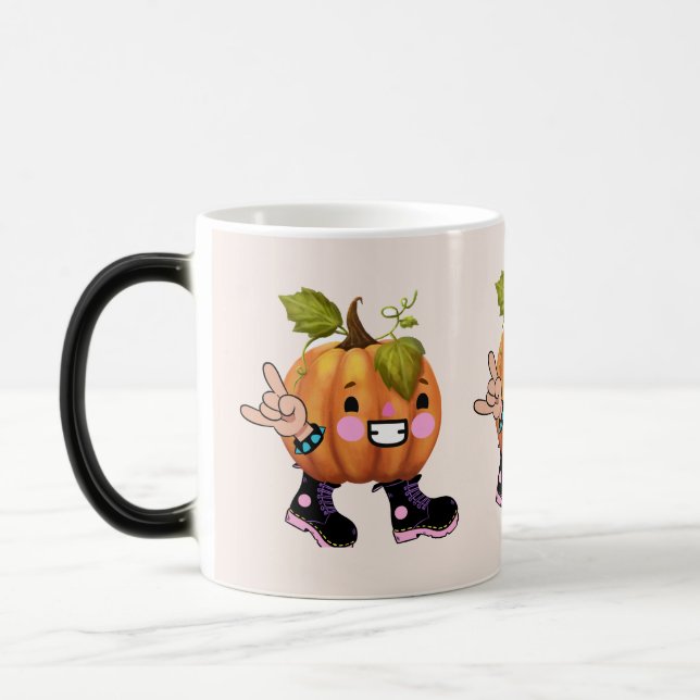 Caneca Mágica abóbora (Esquerda)
