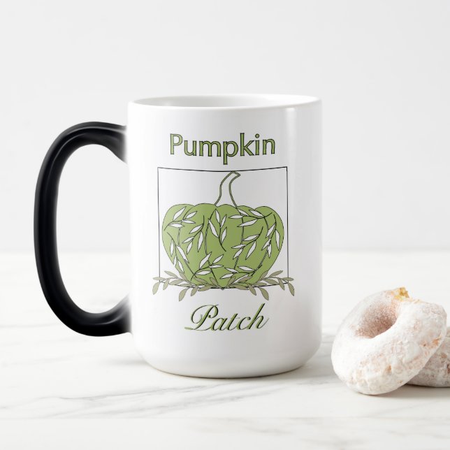 Caneca Mágica Abóbora À Luz - Abóbora (Com Donut)