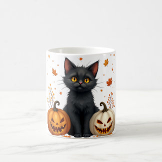 Caneca Mágica abóbora de gato