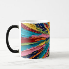 Caneca Mágica Abstrato art colorido