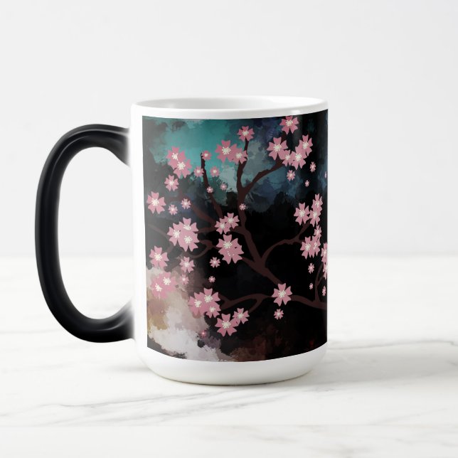 Caneca Mágica Abstrato Cherry Blossom (Esquerda)