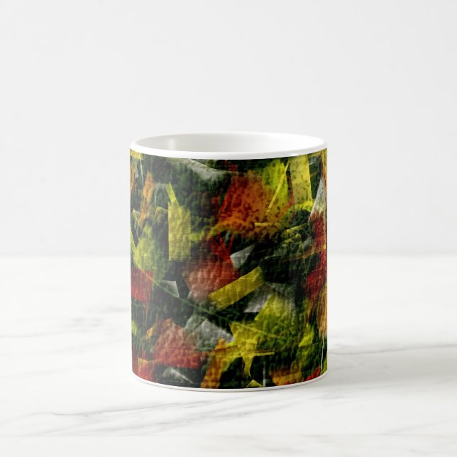 Caneca Mágica Abstrato Oil & Acrylic Painting 2 (Centro)