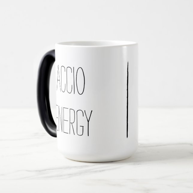 Caneca Mágica Accio Energy Large Magic Mug (Frente Esquerda)