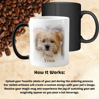 Caneca Mágica Adicionar a Foto Pet