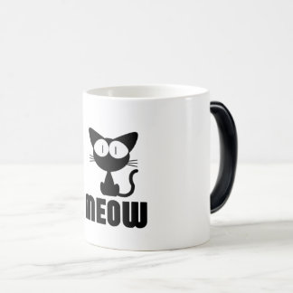 Caneca Mágica Adorável gato sortudo mágico