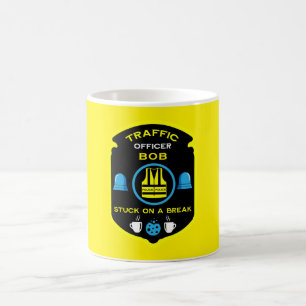 Caneca Mágica Agente de Polícia de Tráfego