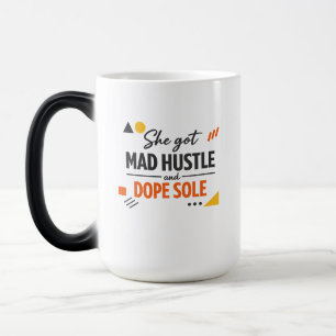 Caneca Mágica Agito, Confiança & Sapatos Incríveis