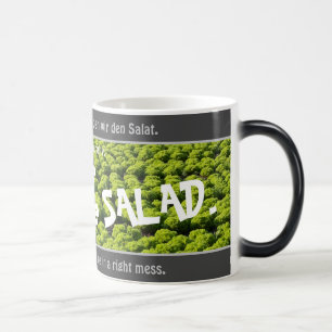 Caneca Mágica Agora temos a salada - bobo. Alemão!