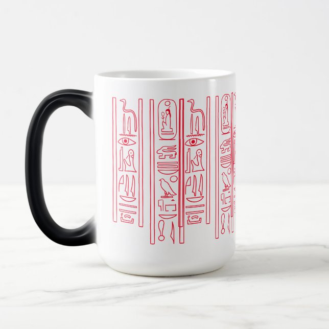 Caneca Mágica Ägyptische Hieroglyphen-Magische Tasse (Esquerda)
