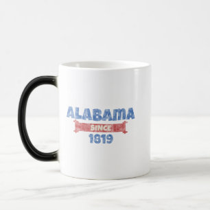 Caneca Mágica Alabama Desde 1819 Vintage Orgulho Patriótico do E